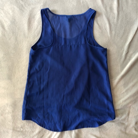 Royal Blue Racerback Top - Picture 2 of 4